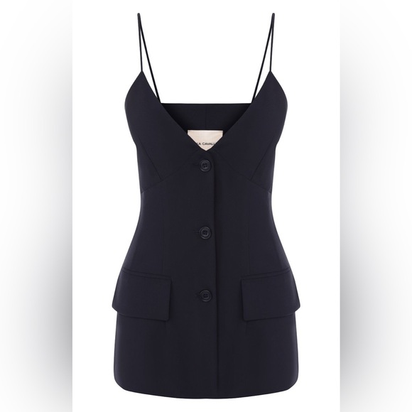 erika cavallini Tops - Erika Cavallini Structured Vest Top